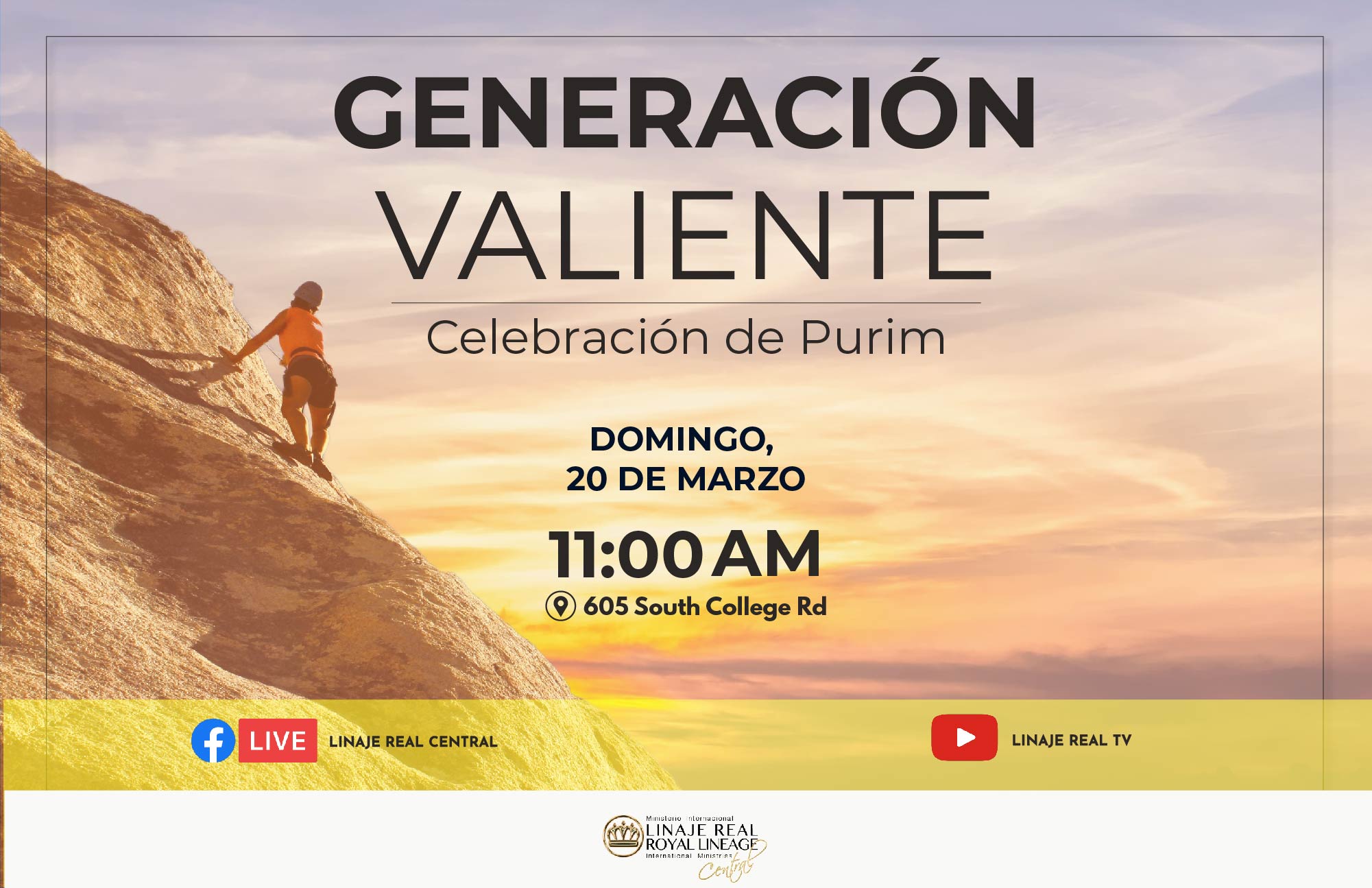 Generación Valiente Celebración de Purim