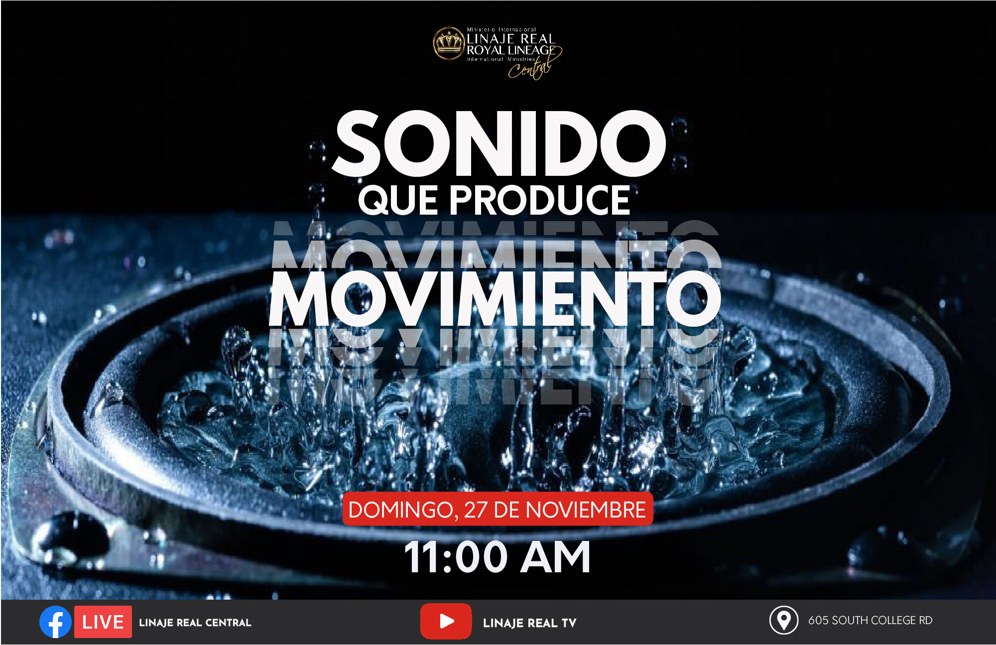 sonido que produce movimiento