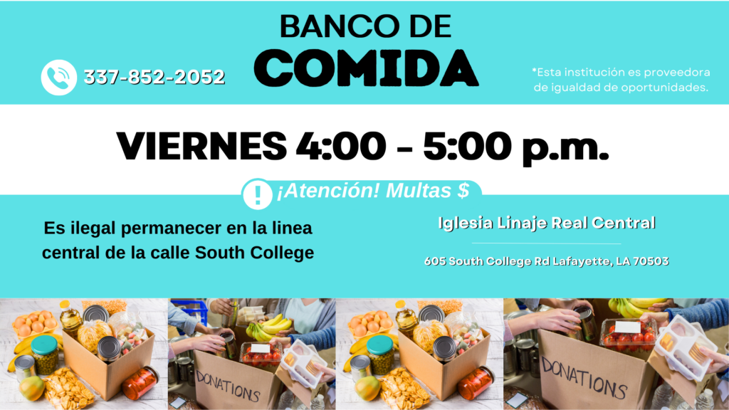 banco de comida nuevo