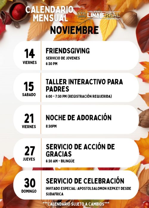 Calendario